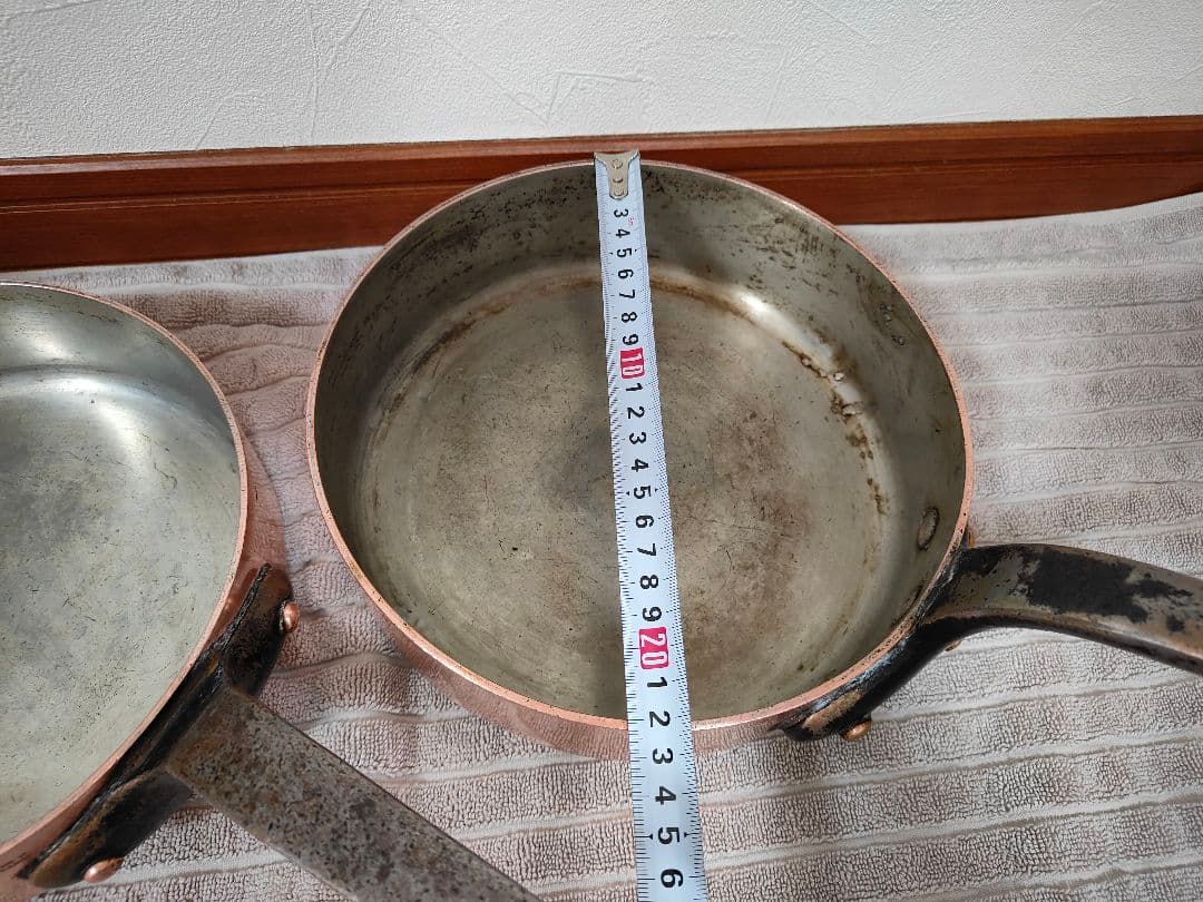 銅鍋　フランス製　ソテ鍋