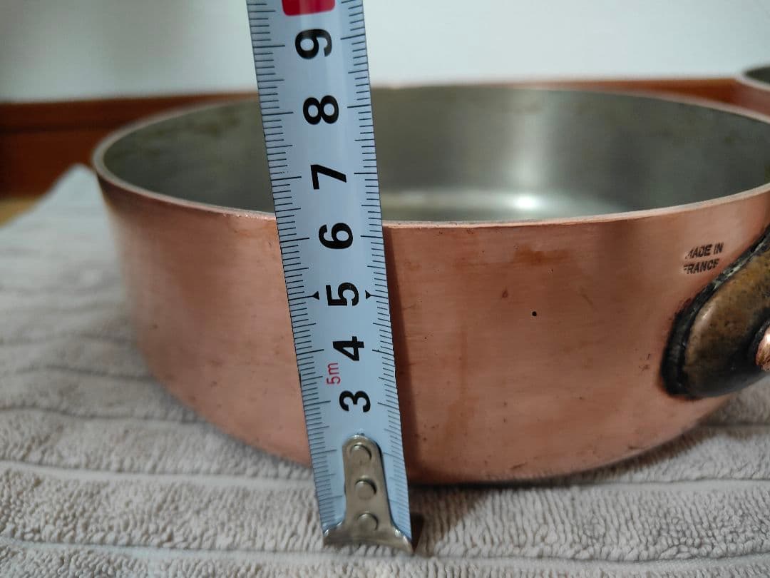 銅鍋　フランス製　ソテ鍋