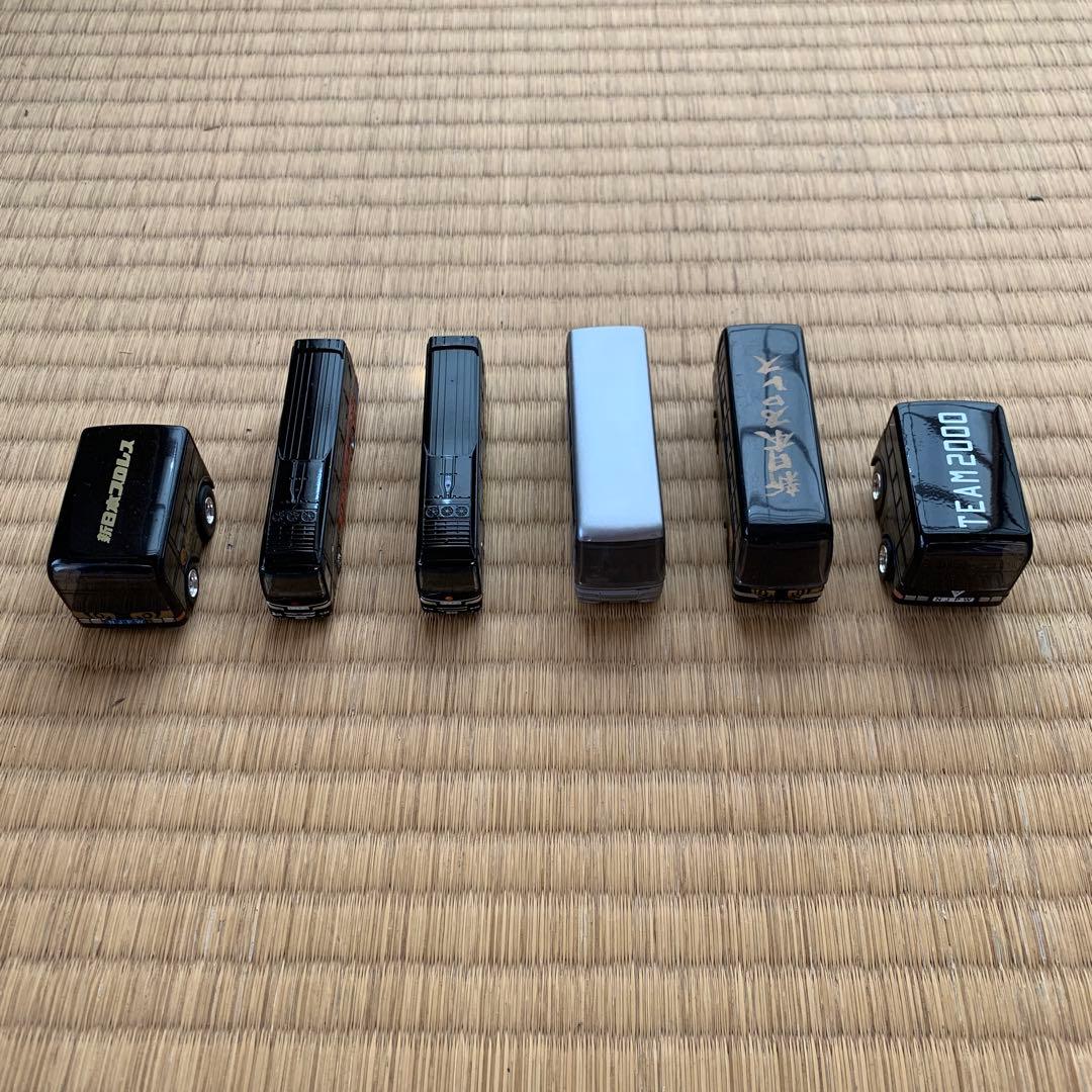 新日本プロレス&プロレスリングNOAH 選手用巡業バスミニカーセット