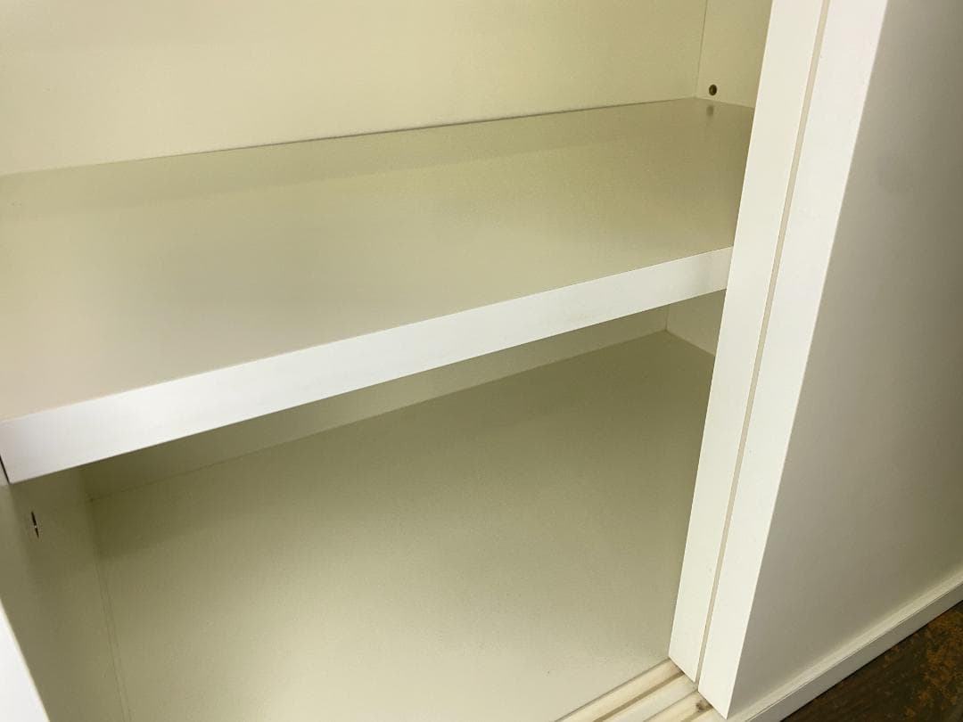 ホワイト　キャビネット　119×39×高さ50