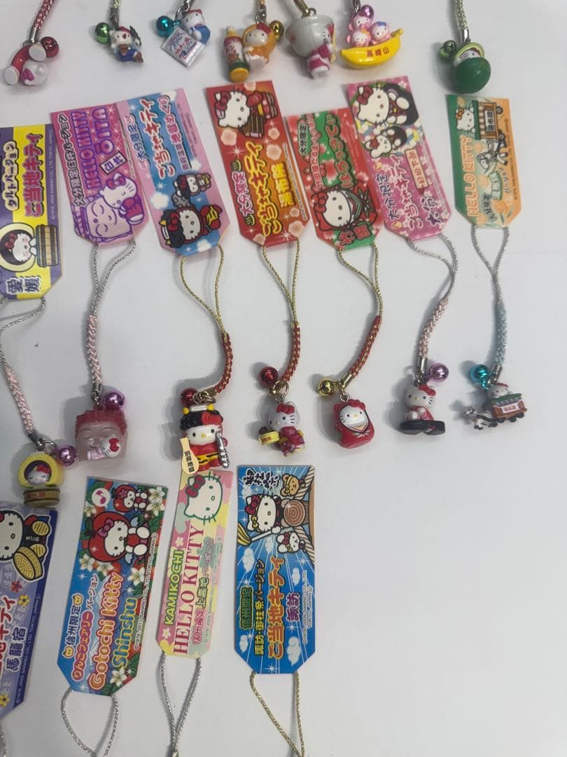 星*奨様 【レアあり】ご当地キティ　根付ストラップ　セット①