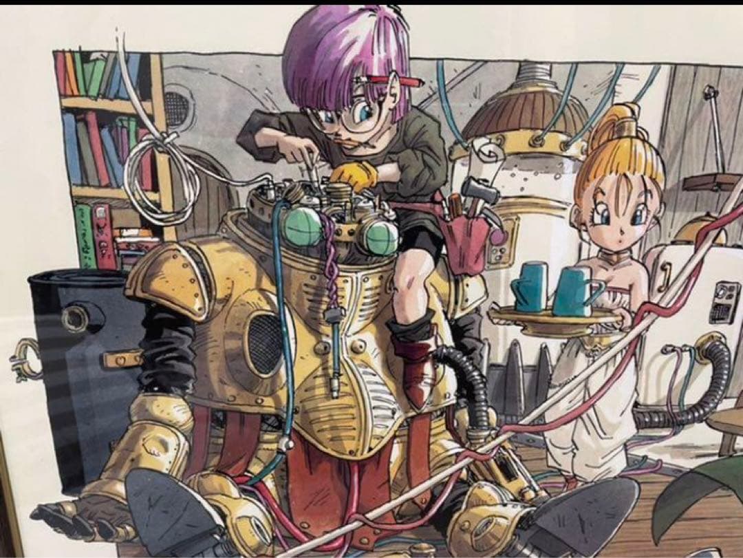 【入手困難／極美品クラス】クロノ・トリガー B2ポスター鳥山明の世界展 販売品