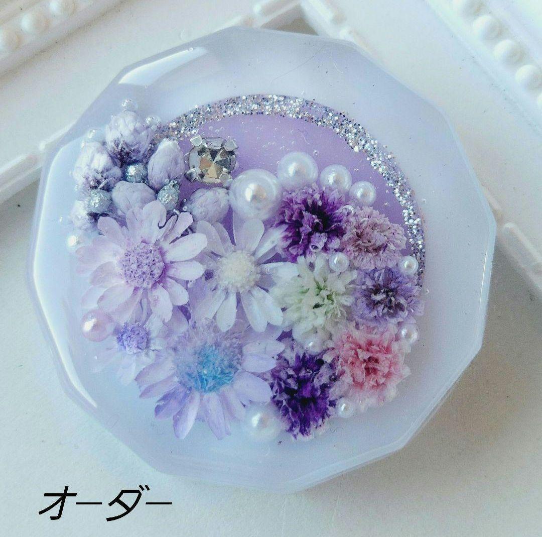 メグえもん　レジン　ヘアゴム　ポニーフック　ブローチ