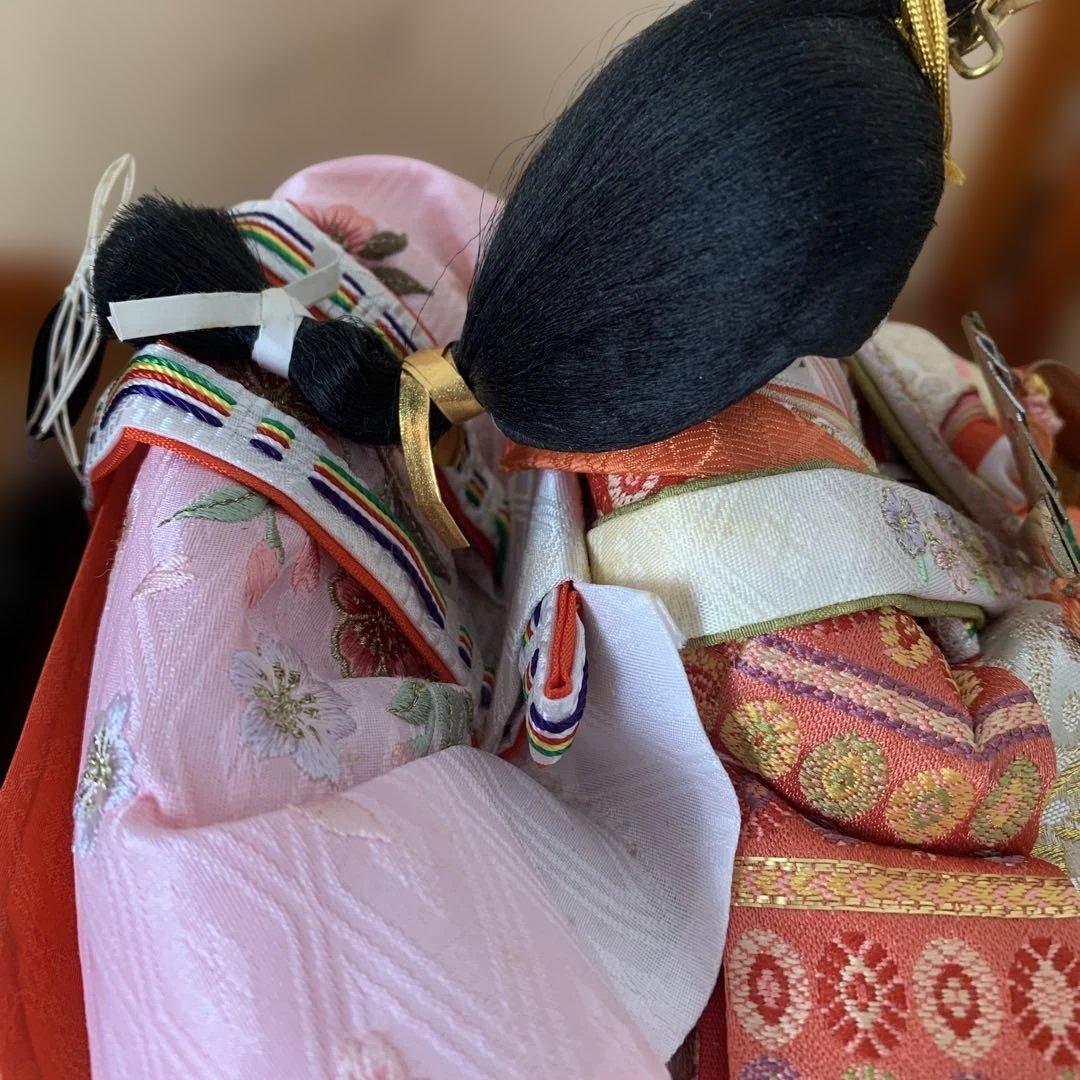 親王飾り　おひなさま　お雛様　収納飾り　ひな人形　雛人形