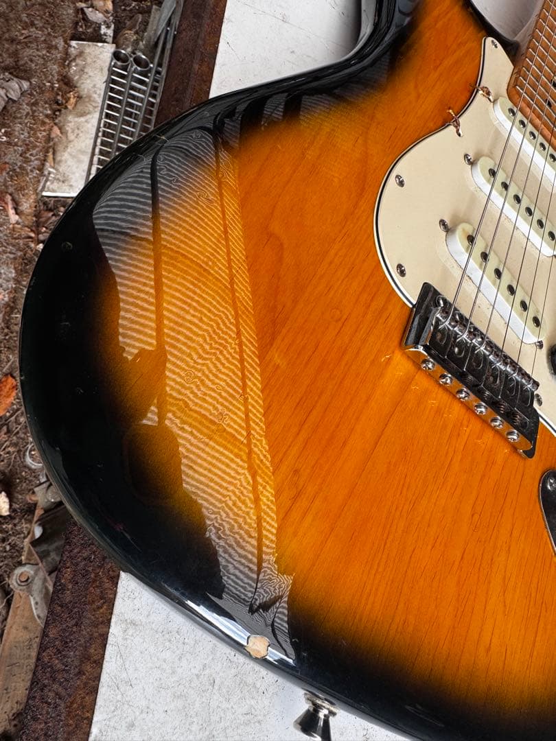 現状品】 エレキギターCREATIVE MIND弦楽器 楽器 ソフトケースあり