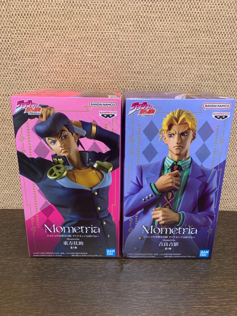 ジョジョの奇妙な冒険 Mometria フィギュア 2種 東方仗助 吉良吉影