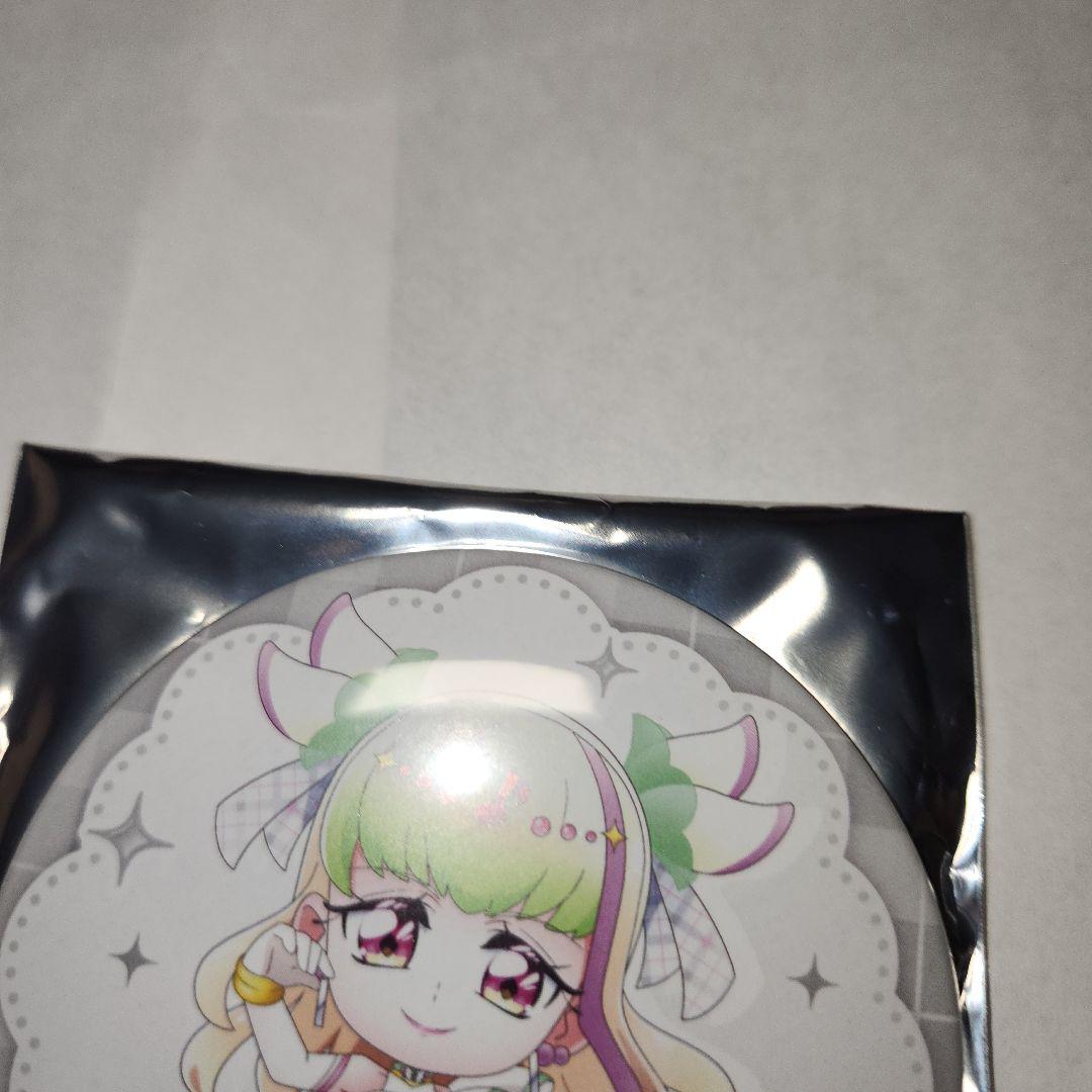 キュアズキューン プリルン 缶バッジ ミニキャラ ドリームステージ