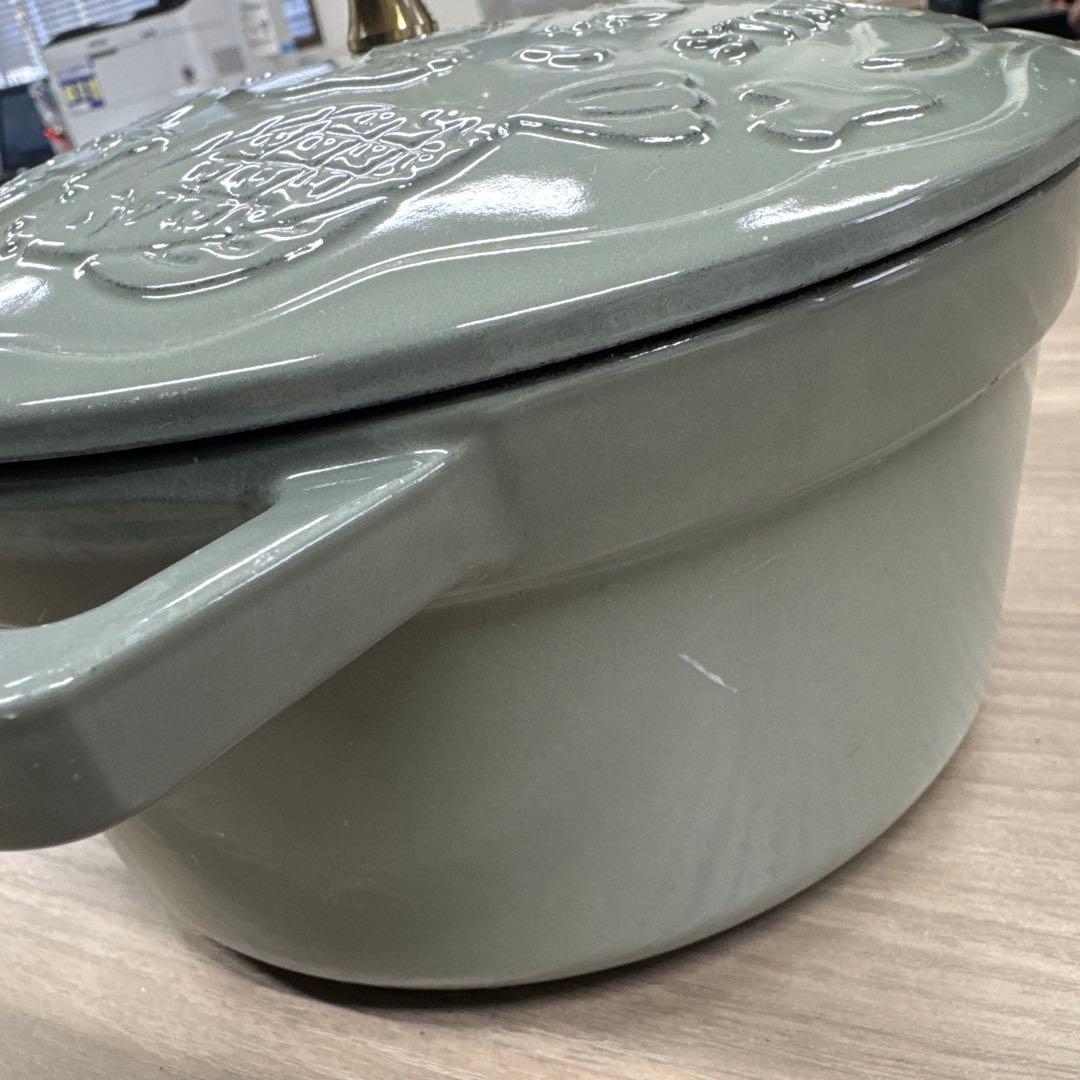 ストウブ　ココット オーシャン 20 cm,ラウンド, ユーカリ