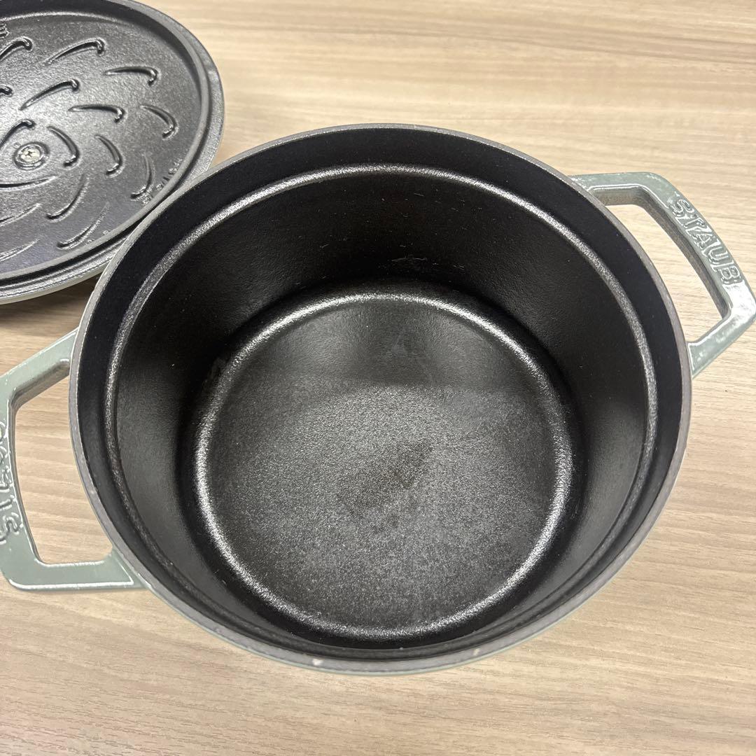 ストウブ　ココット オーシャン 20 cm,ラウンド, ユーカリ