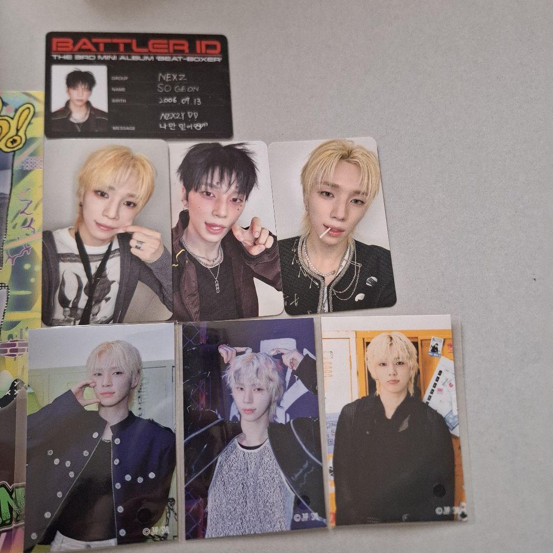 SOGEON トレカ ステッカー ミニポスターセット - メルカリ