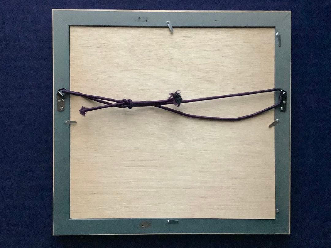 浦野信夫作品　柘榴　水彩画