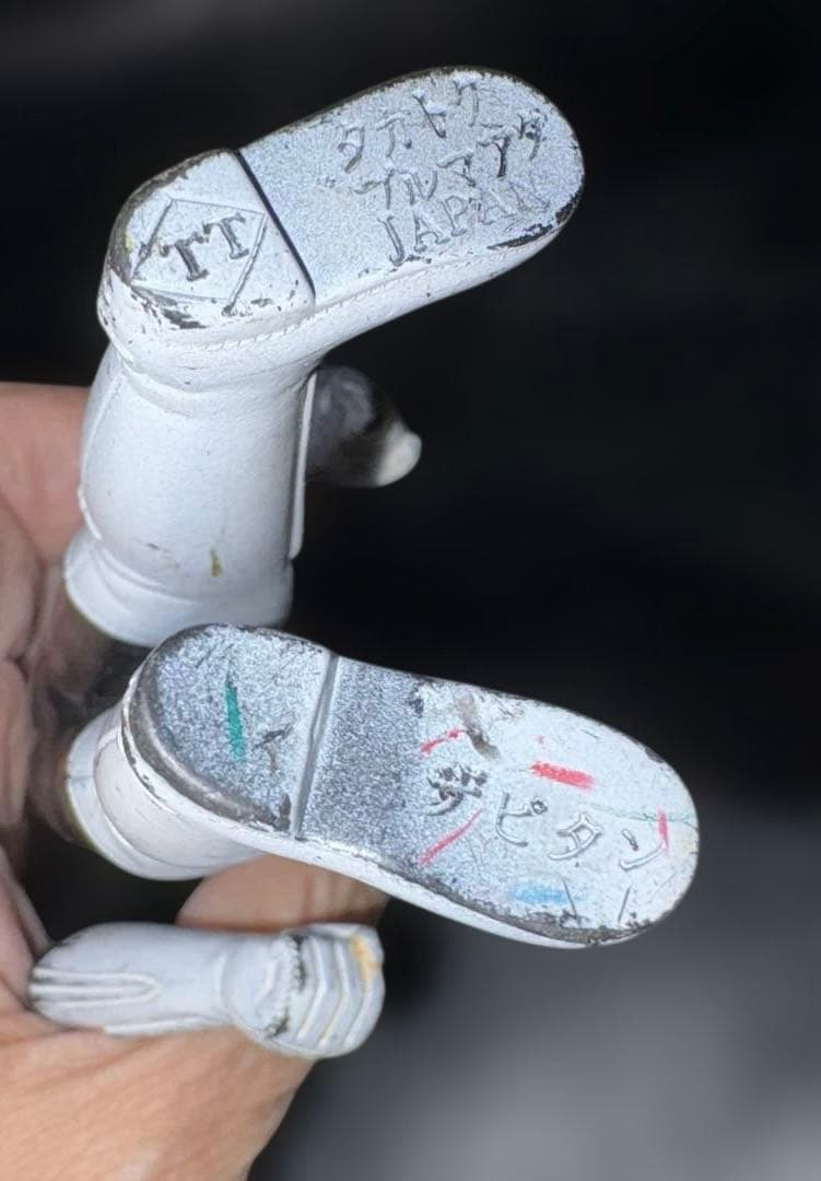 当時物 ソフビ　ブルマァクタカトク　アクマイザー3ザビタン約16cm石森章太郎