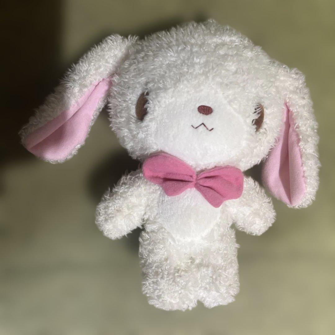 シュガーバニーズ ぬいぐるみ S しろうさ 当時物