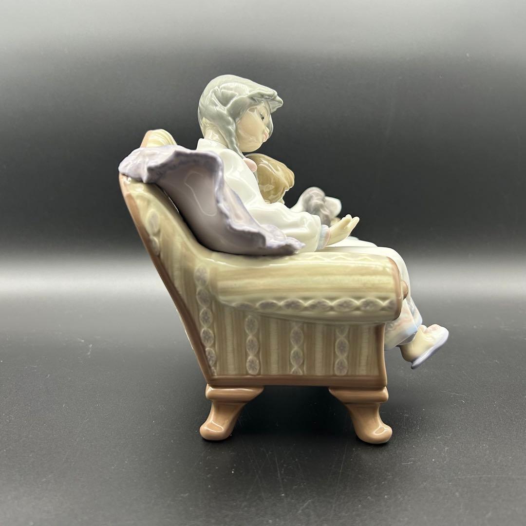 【美品】リヤドロ No. 5735 絶版品 お姉ちゃまのお話 姉妹 犬 置物