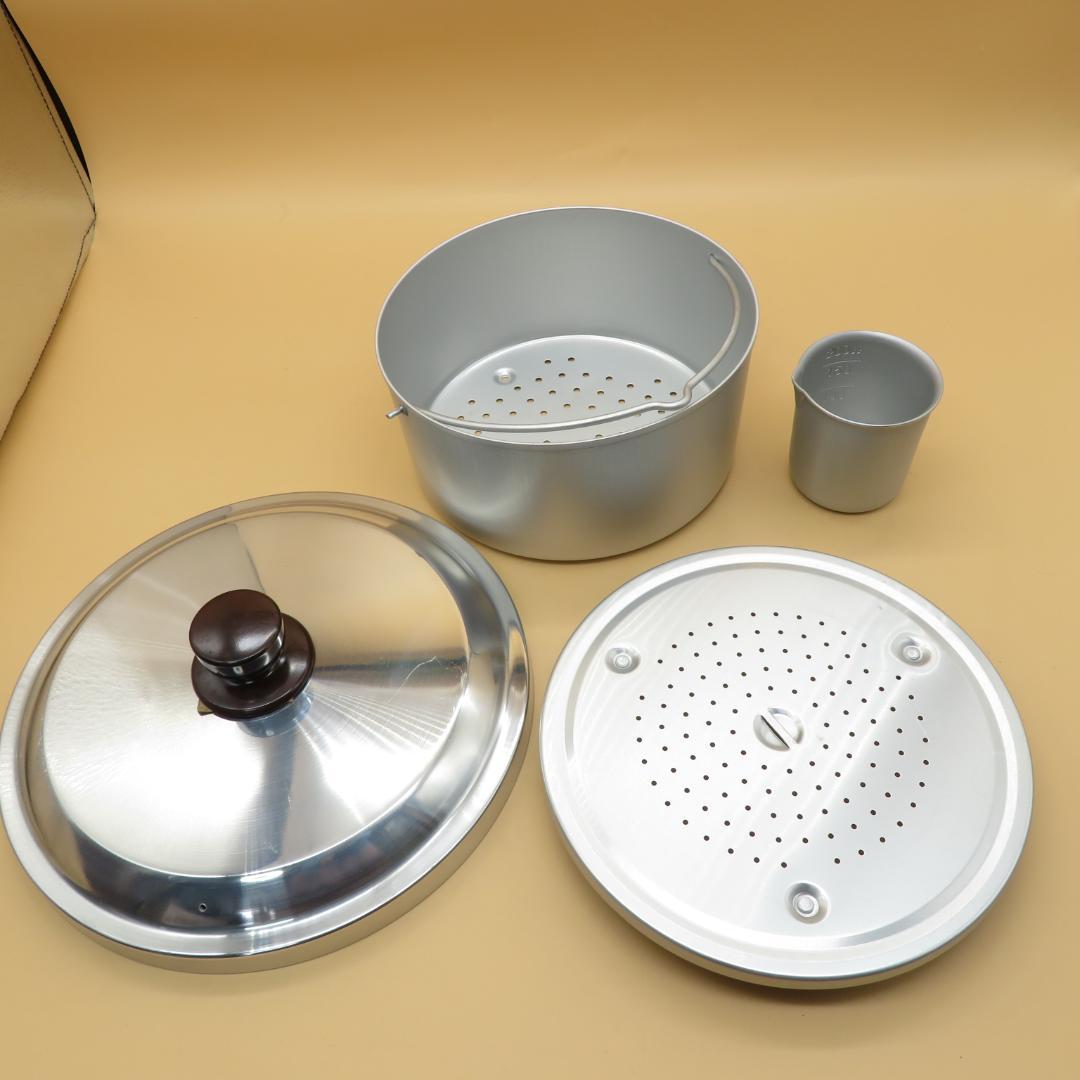 美品　ホクリクアルミ　MG　ベスト　圧力鍋　4.5ℓ