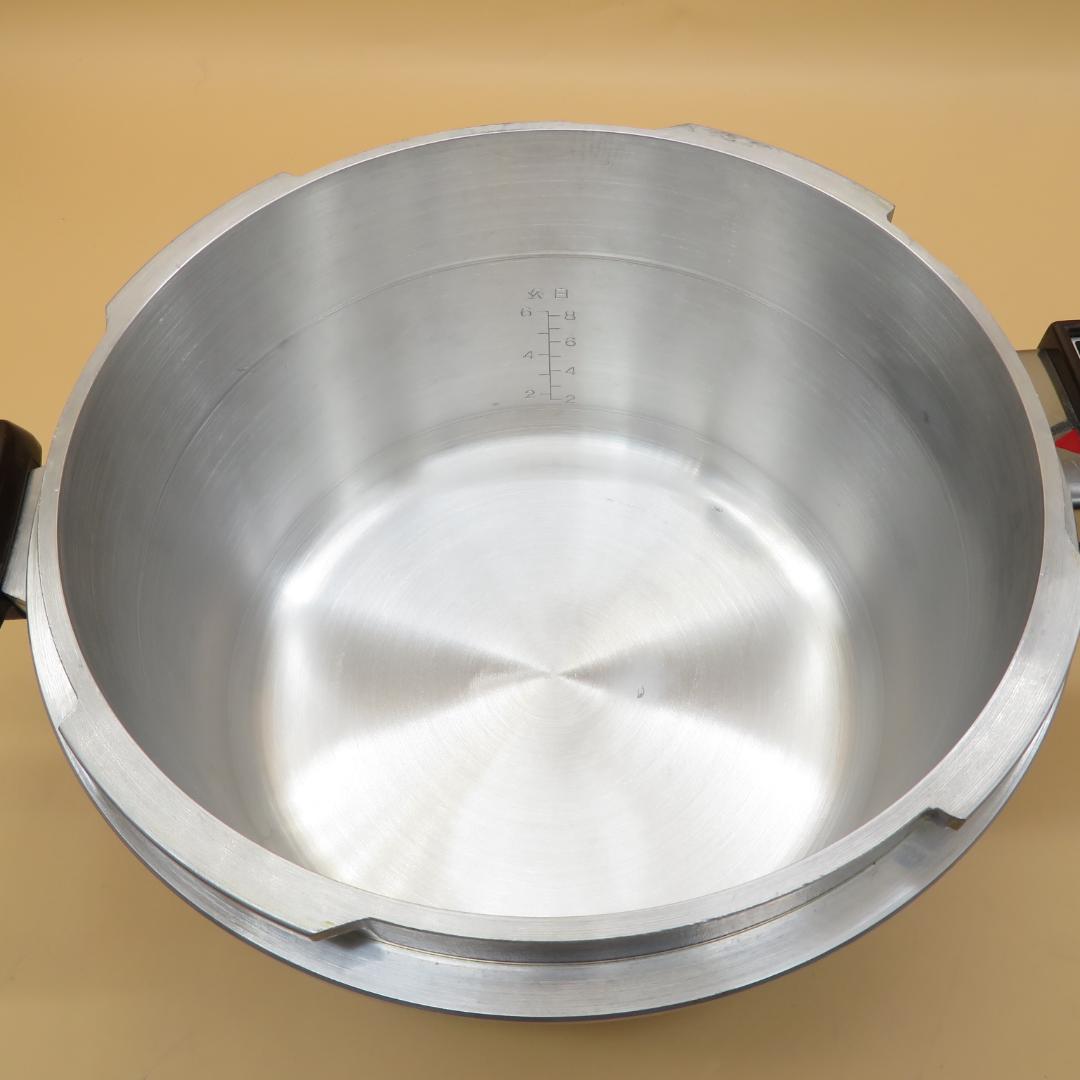 美品　ホクリクアルミ　MG　ベスト　圧力鍋　4.5ℓ