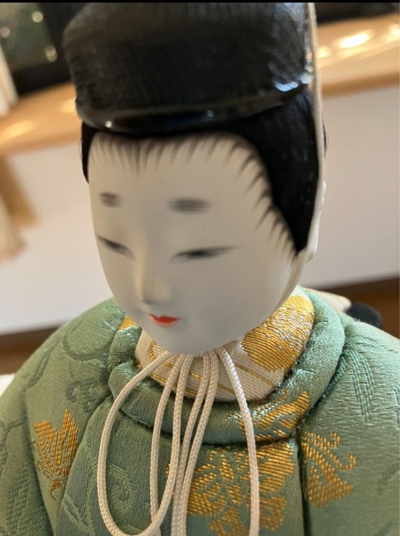 ひな祭り 親王飾り 原米州 米州工房 木目込み 無形文化財 人間国宝