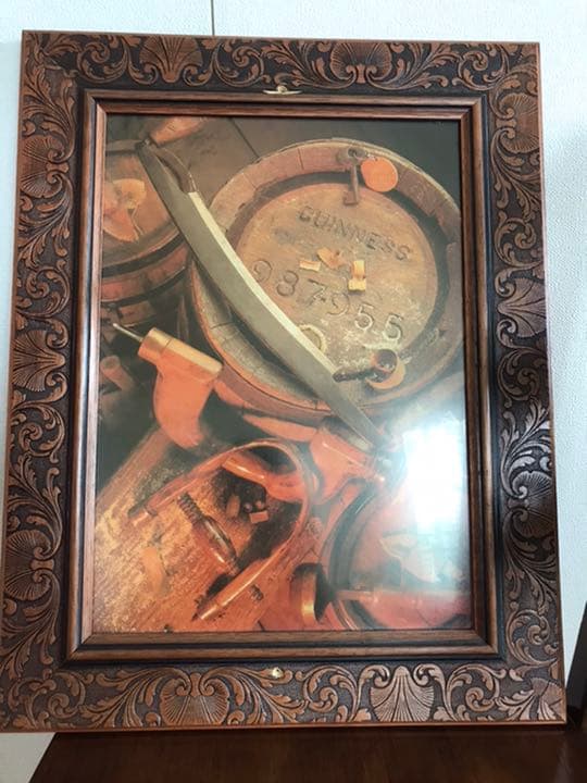 ギネスフォトフレームです