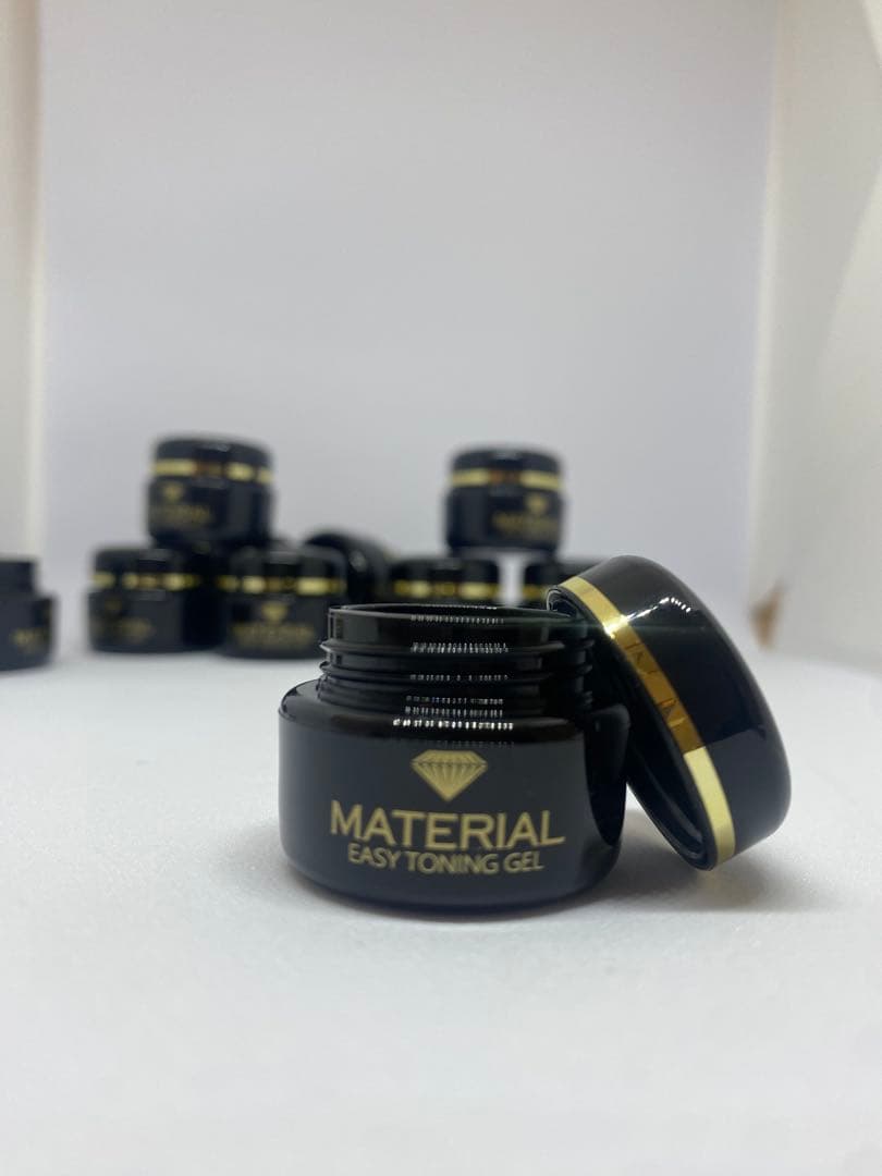 新品　遮光容器　200個セット　黒　ジェルネイル レンジ 空容器　非売品