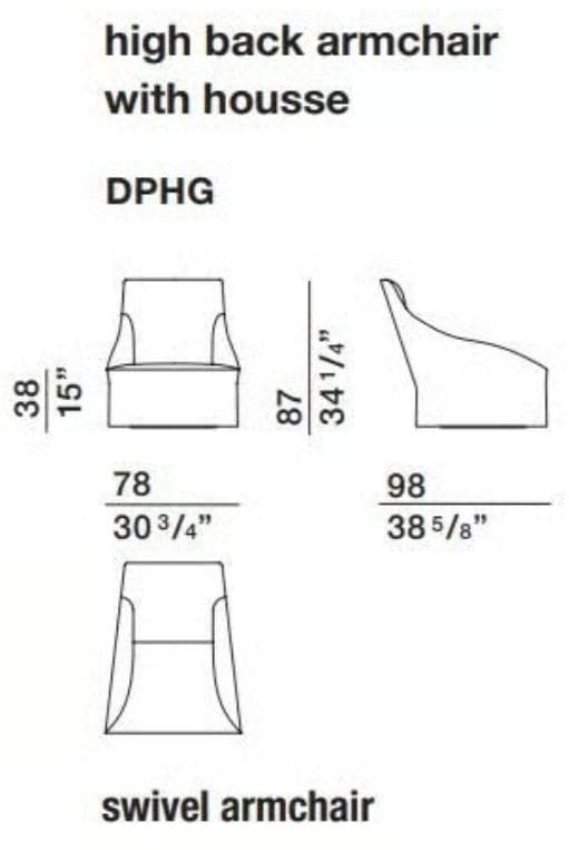 Molteni&C モルテーニ アルフレックス DODA 回転式 80万