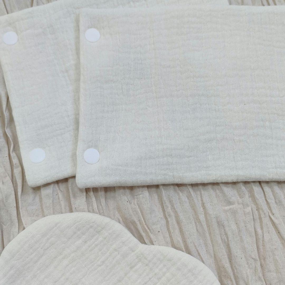 ハンドメイドスタイ　サッキングパッド　セット　360°スタイ　よだれカバー