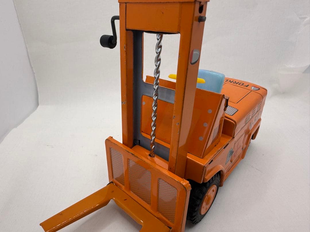 ブリキ フォークリフトトラック フリクション式 - メルカリ