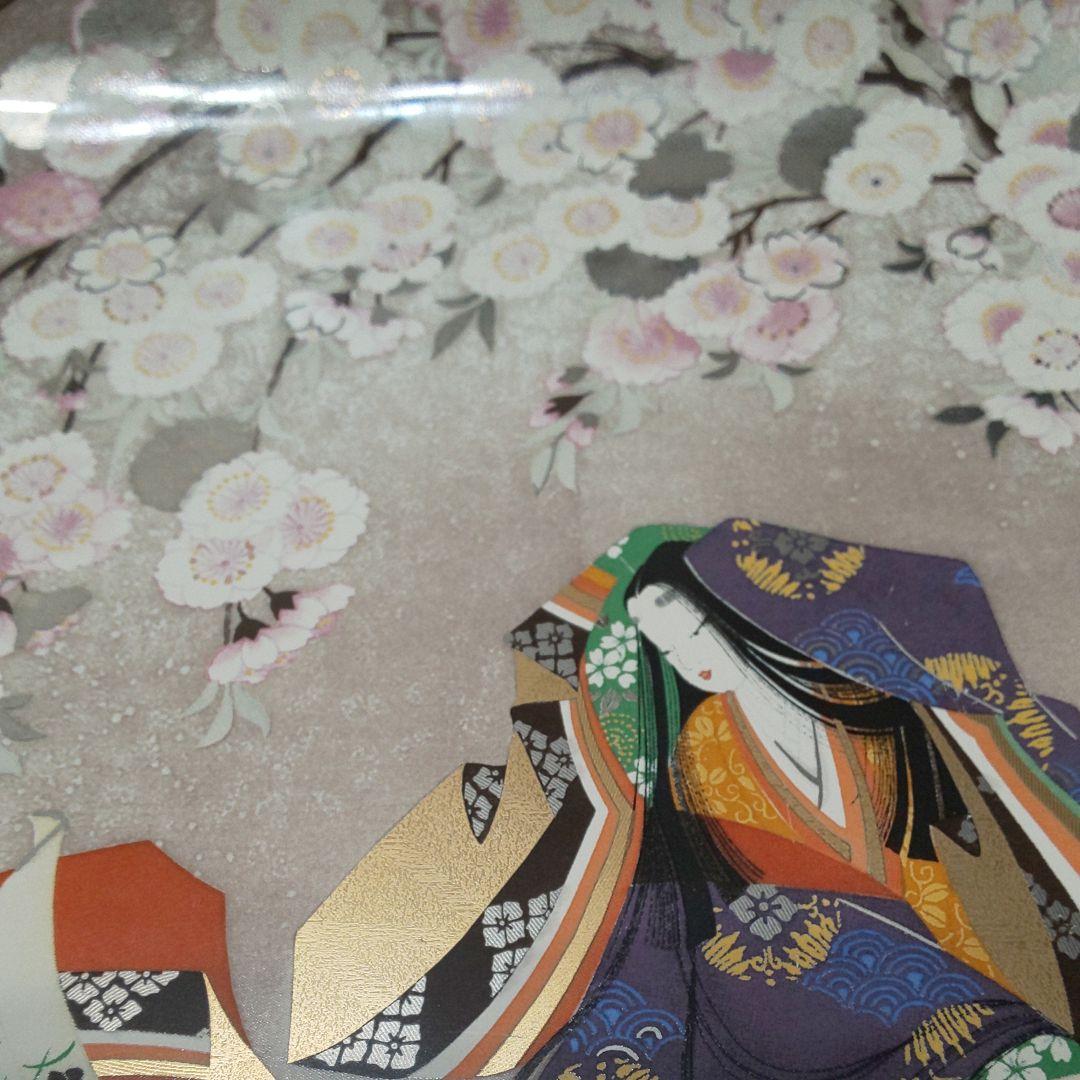 平安時代 桜 四角 大皿 飾り皿