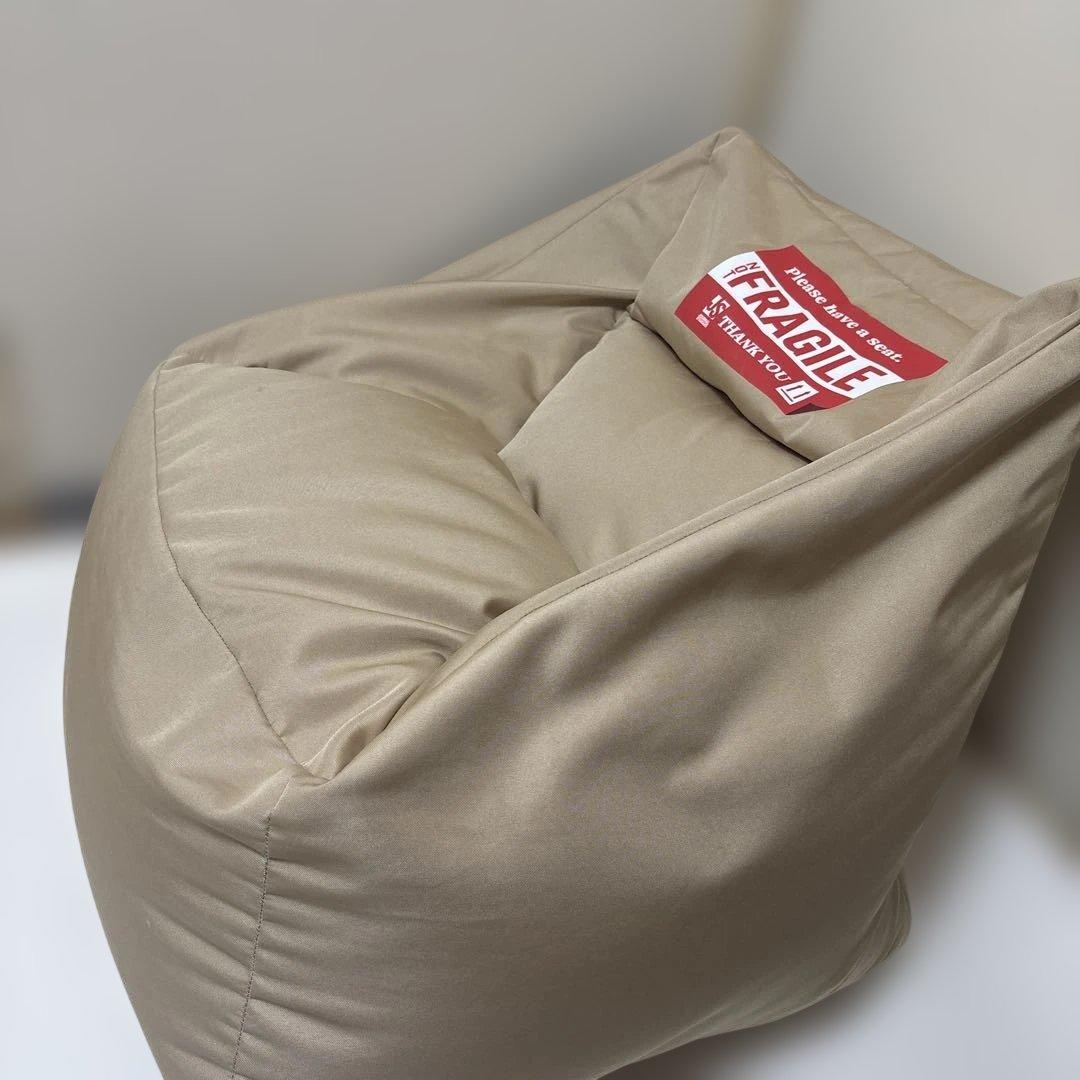 ベージュ JOURNAL STANDARD ゲーミングビーズソファ