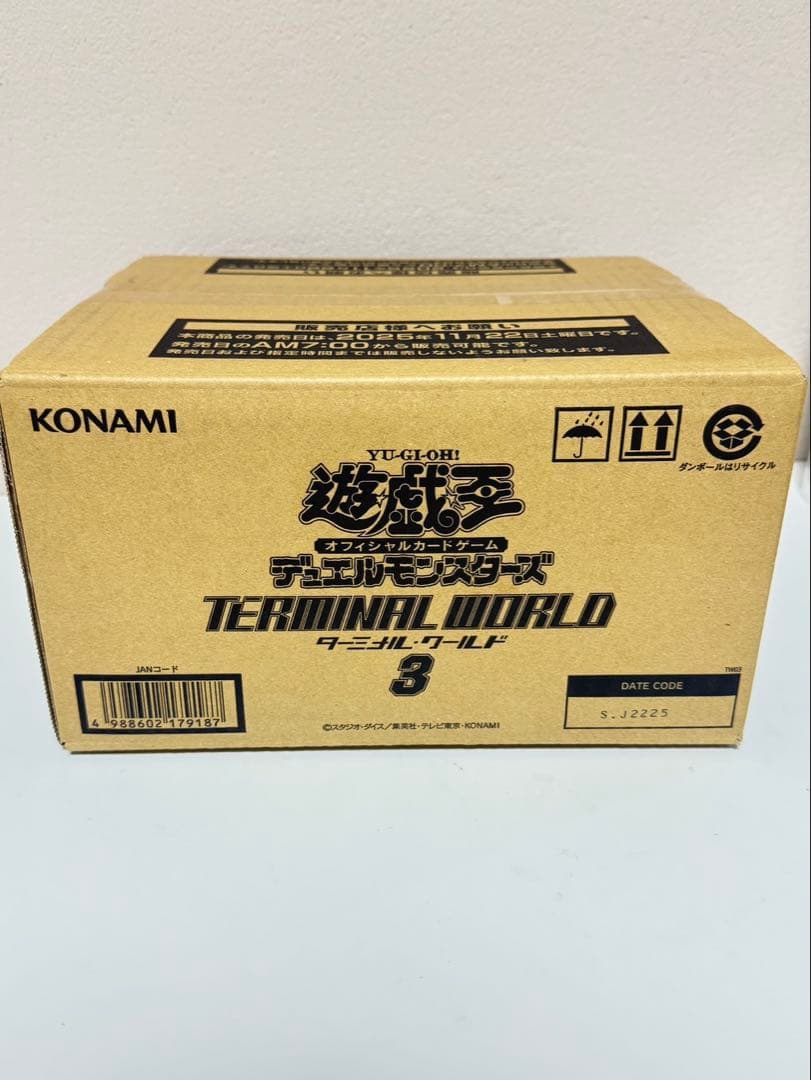 [未開封カートン] 遊戯王 TERMINAL WORLD3 ターミナルワールド3