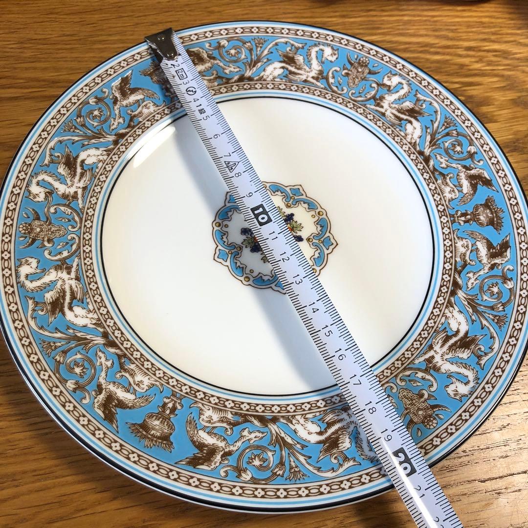  Florentine Turquoise 皿20.5センチ