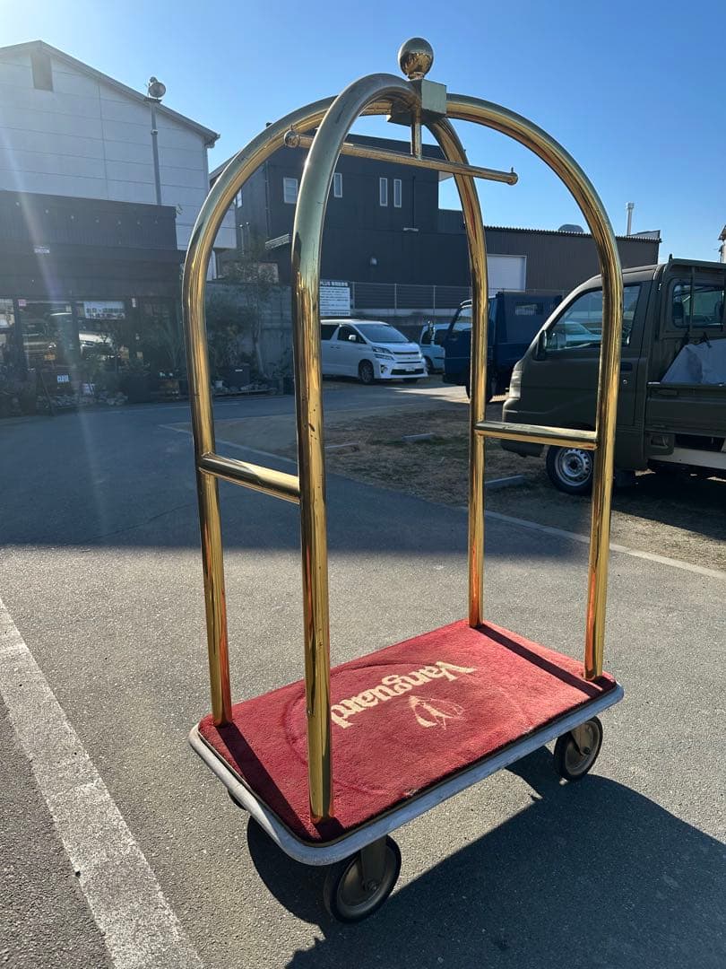 バゲージラック ベルラック ホテル アパレル什器 アンティーク