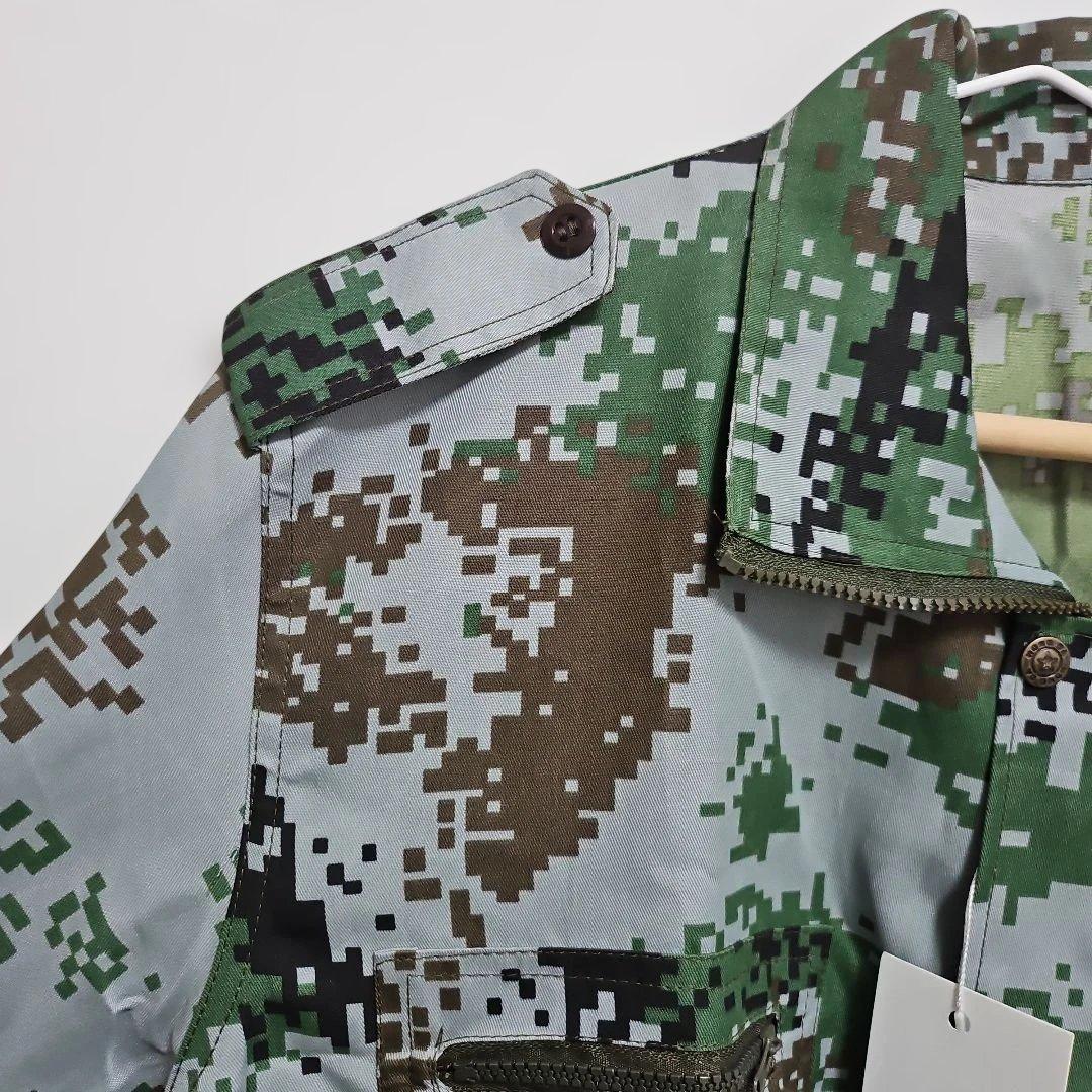 新品、未使用メンズ【4L】迷彩柄ビックサイズ大きめ上下セットジャケットズボン