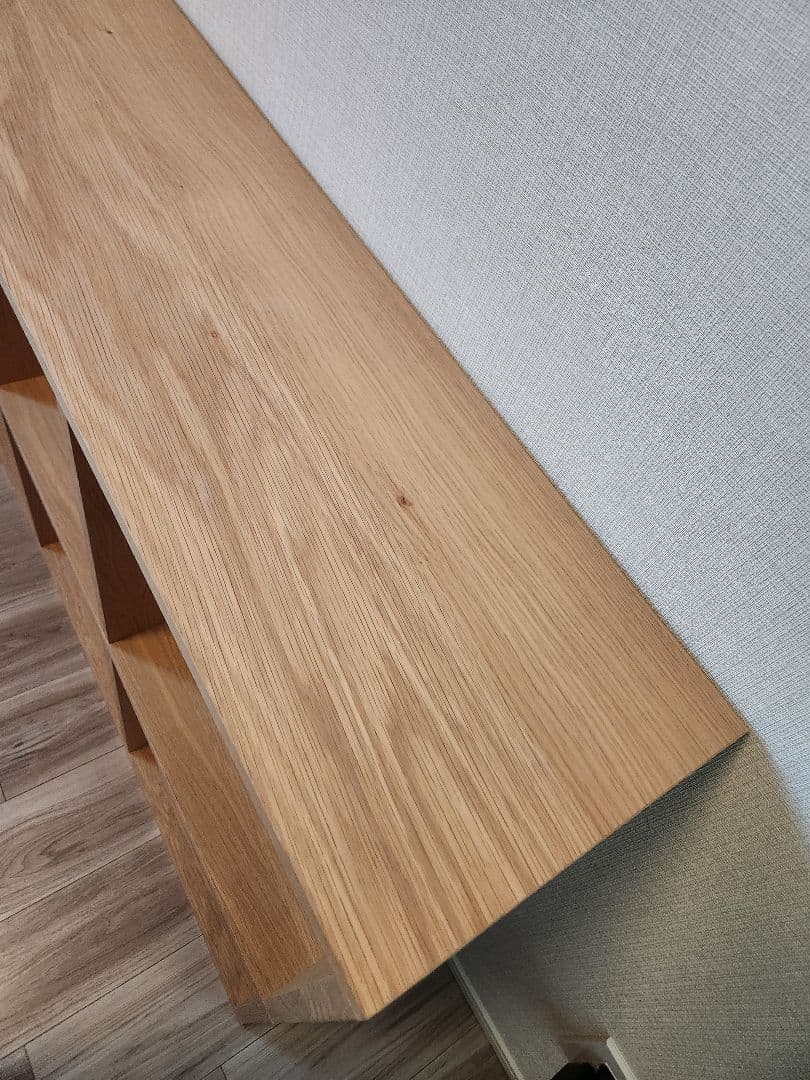 無印良品 スタッキングシェルフ 5段×2列 オーク材 4段引き出し×1付