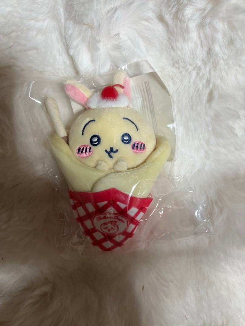 ちいかわ クレープくじ うさぎ マスコット - メルカリ