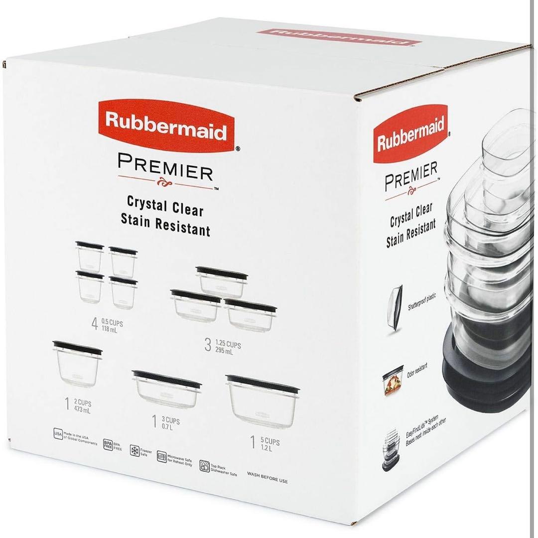 Rubbermaid Premier ラバーメイド　プレミアム　セット　タッパー