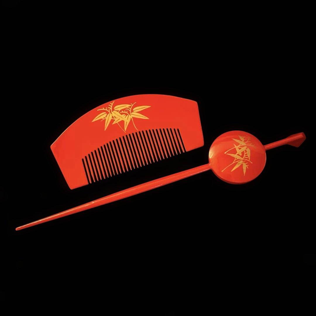 専用です。 日本髪 髪飾り 七五三(7歳)～成人式 (赤)