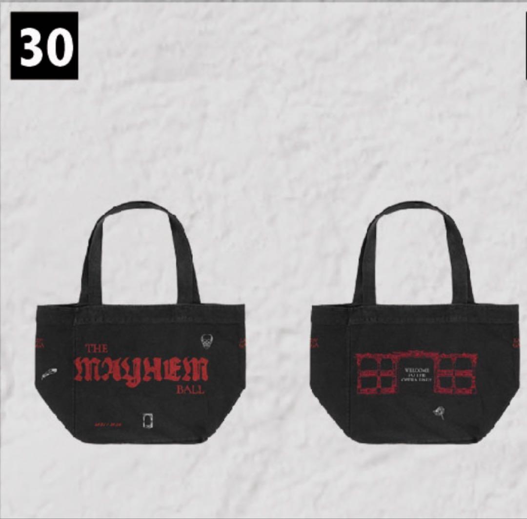 LADY GAGA THE MAYHEM BALL トートバッグ ブラック - メルカリ