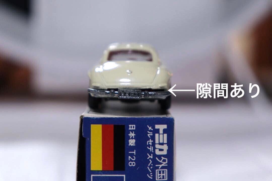 日本製　国産　トミカ　外国車シリーズ　メルセデス　ベンツ　300SL F19