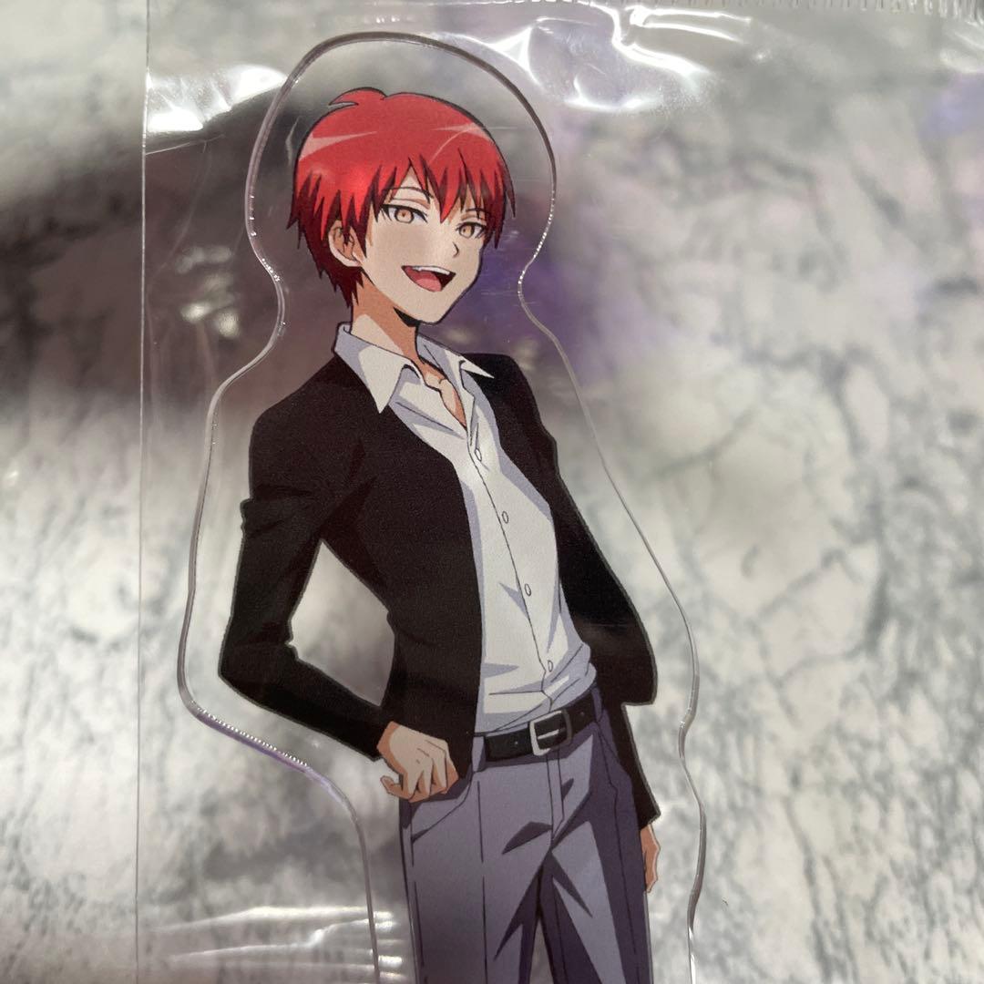 暗殺教室 赤羽業 アクリルスタンド 2個 10周年 エンディングイラスト