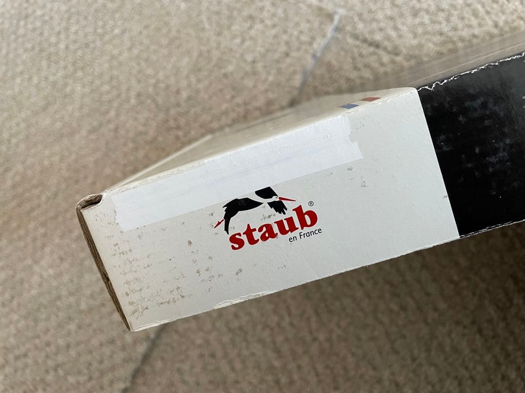 新品未使用　staub ストウブ　ステーキプレート