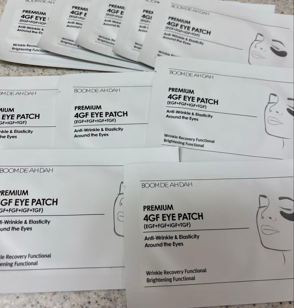 BOOM DE AH DAH プレミアム 4GF アイパッチ 10枚 - メルカリ