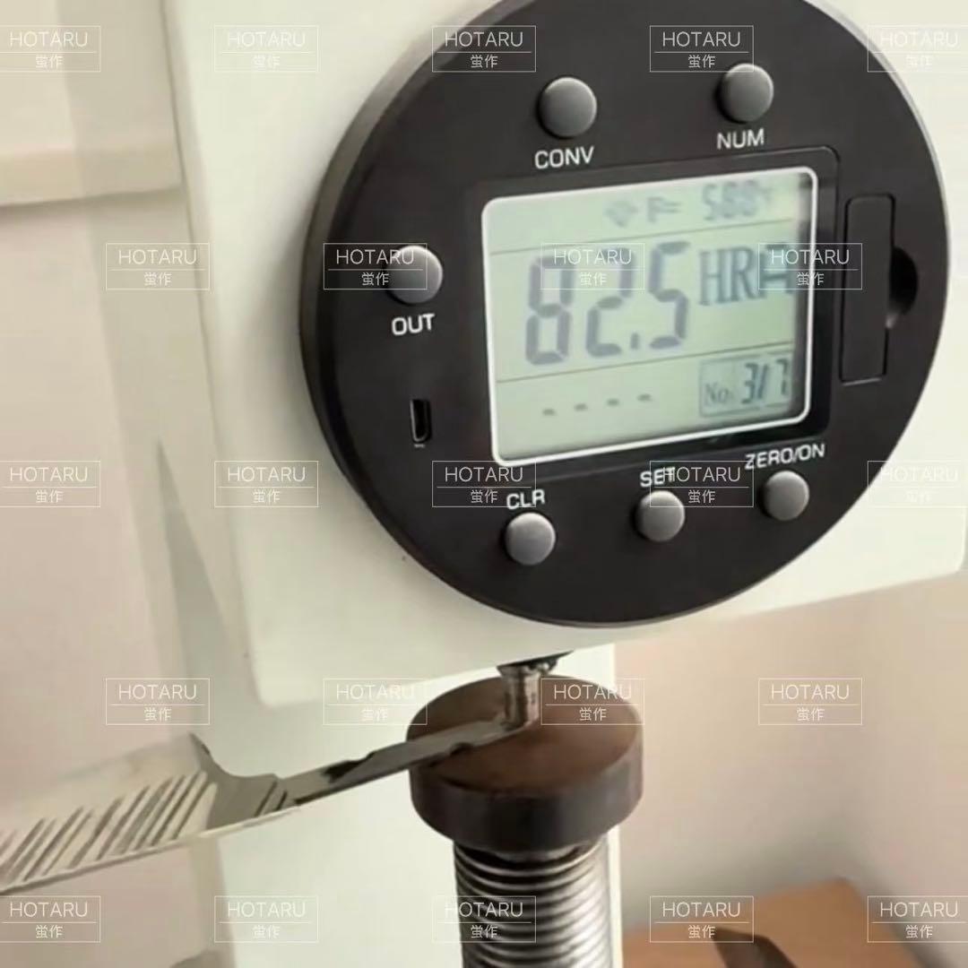 切付牛刀 240mm ダマスカス 刀身（柄なし）反りの剣型