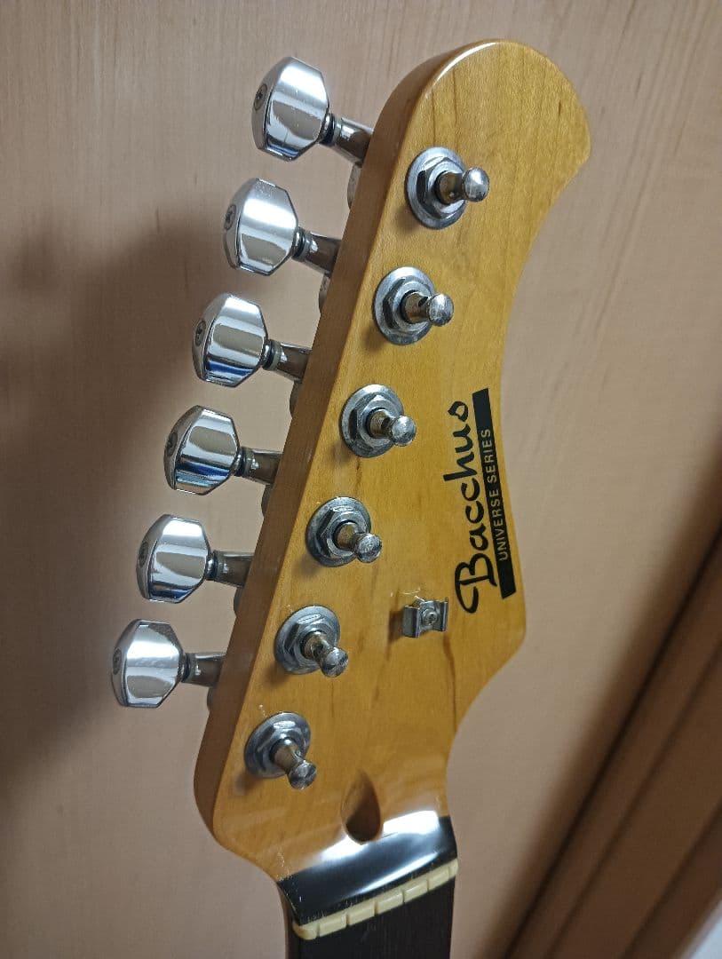 Bacchus Universe Series エレキギター 帯ロゴ