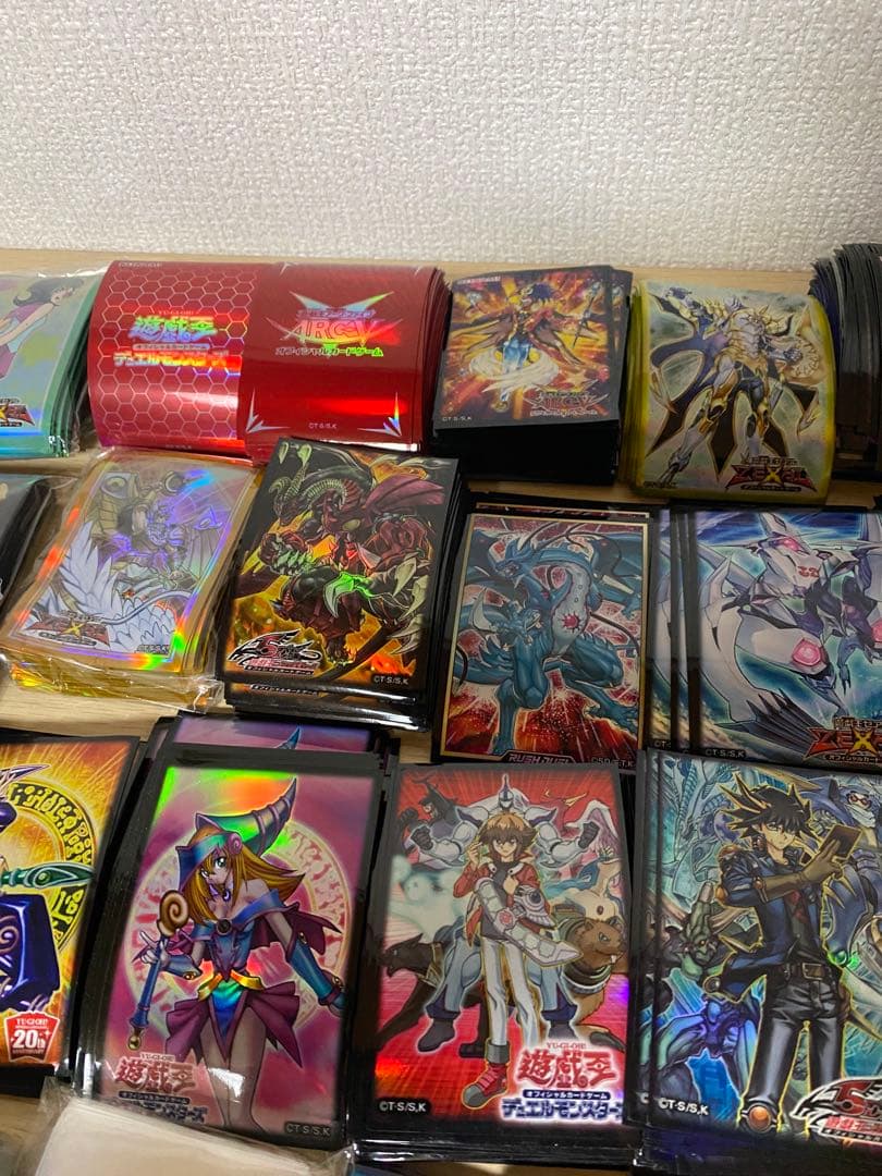 遊戯王 スリーブ 大量まとめ 5ds ゼアル アークファイブ - メルカリ