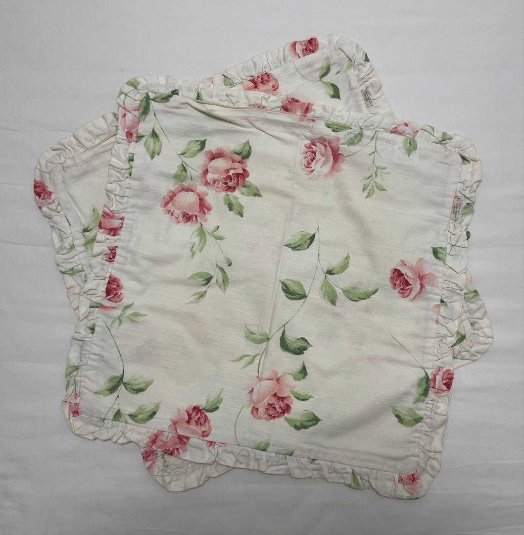 【LAURA ASHLEY】クッションカバー　2枚セット　ヘーゼルウッド