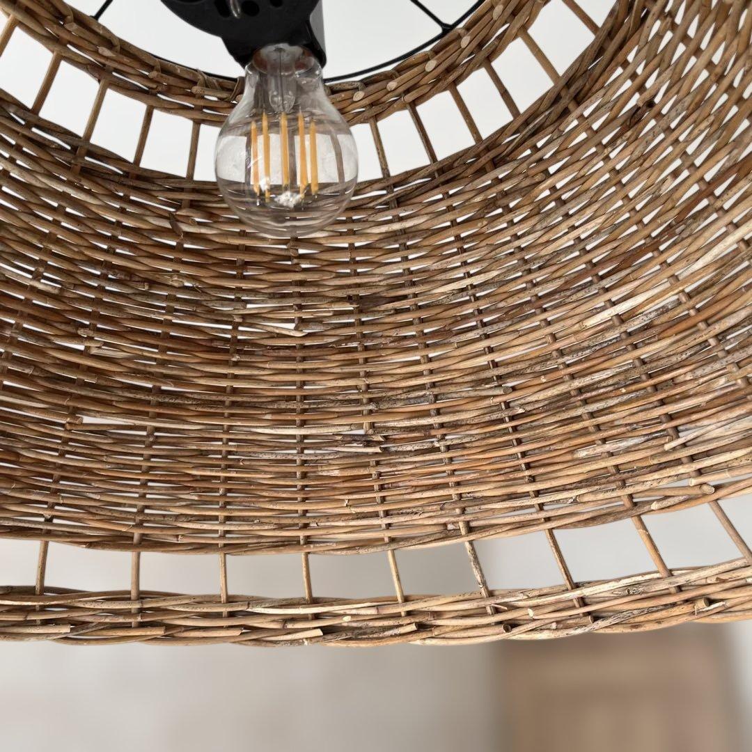 ANTORY アントリー　籐ラタン照明　アンティーク　ヴィンテージ　店舗照明