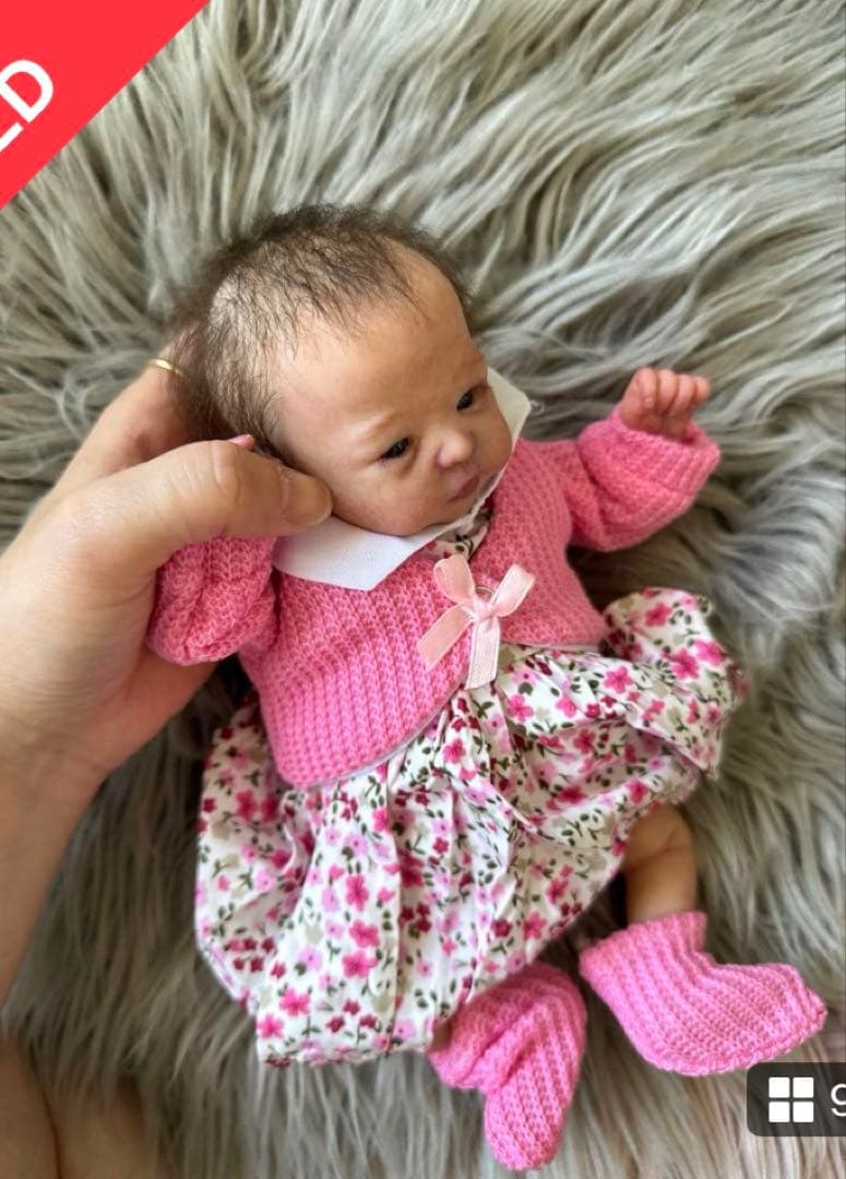 リボーンドール　リアル赤ちゃん人形　正規キット　リリールーちゃん❣️