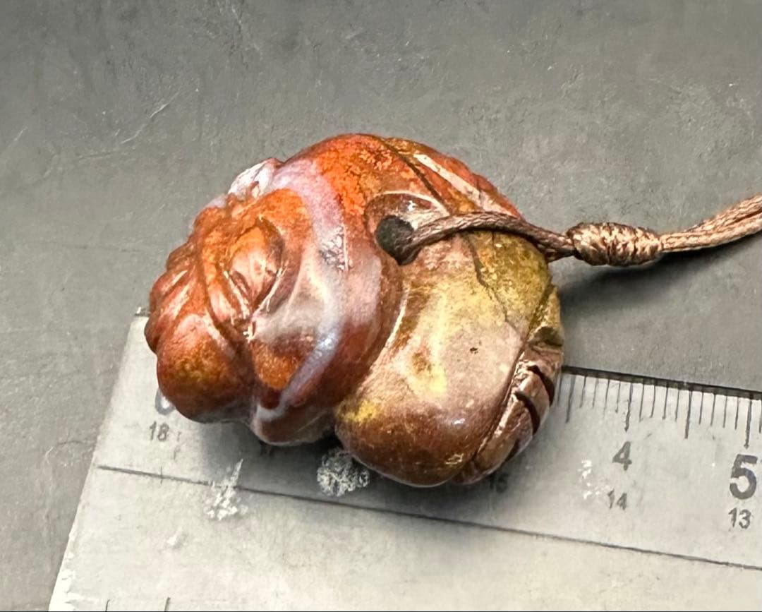 2026.2.1福寿龍子御守魂勾玉　新潟上質錦石