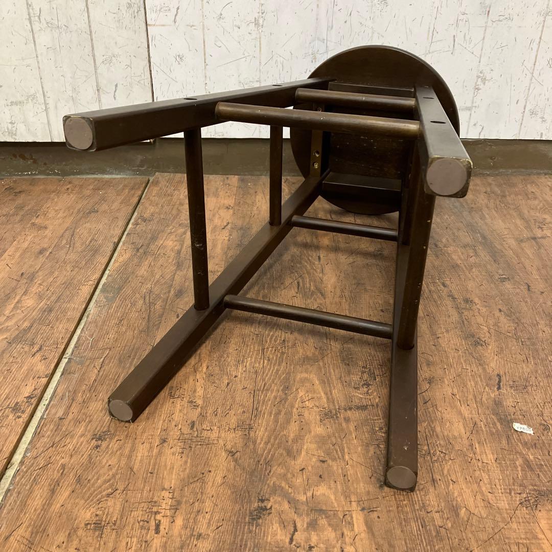 A-2 昭和レトロ 木製 バースツール ハイチェア スツール 椅子 丸椅子 イス