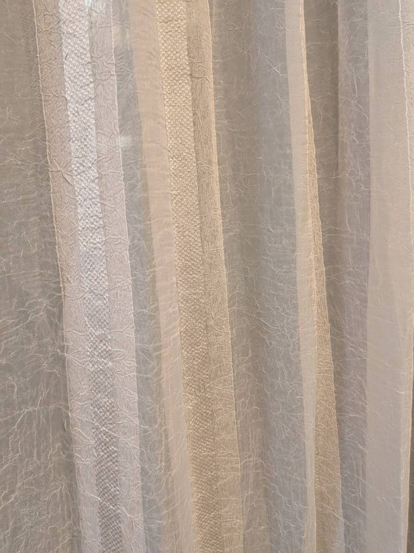 サンゲツ 2倍ヒダ レースカーテン w130xh210 ×2枚セット - メルカリ